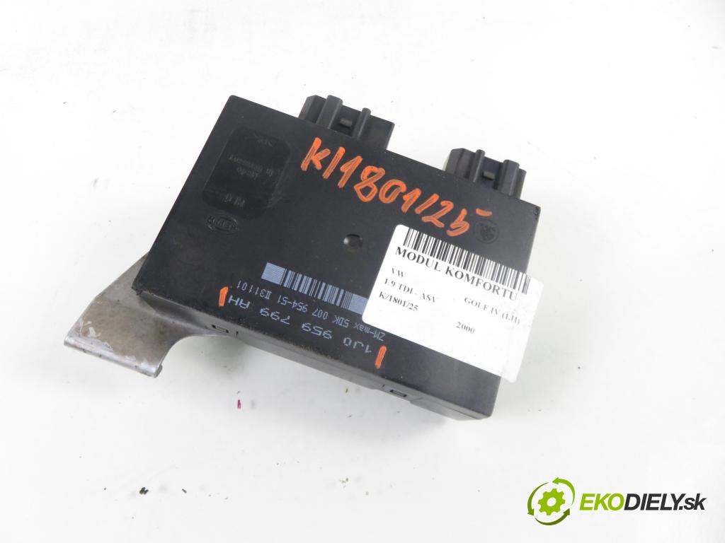 VW GOLF IV (1J1) HB 2000 81,00 1.9 TDI 110 - ASV 1896,00 MODUL komfortu 1J0959799AH
