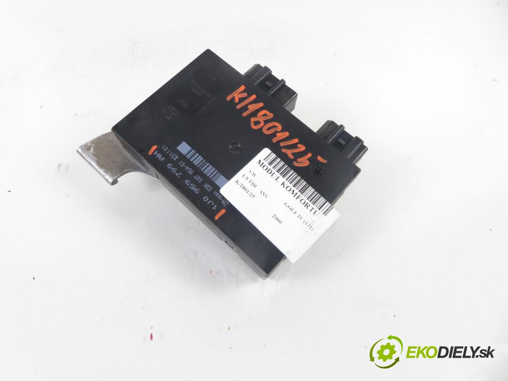 VW GOLF IV (1J1) HB 2000 81,00 1.9 TDI 110 - ASV 1896,00 MODUL komfortu 1J0959799AH