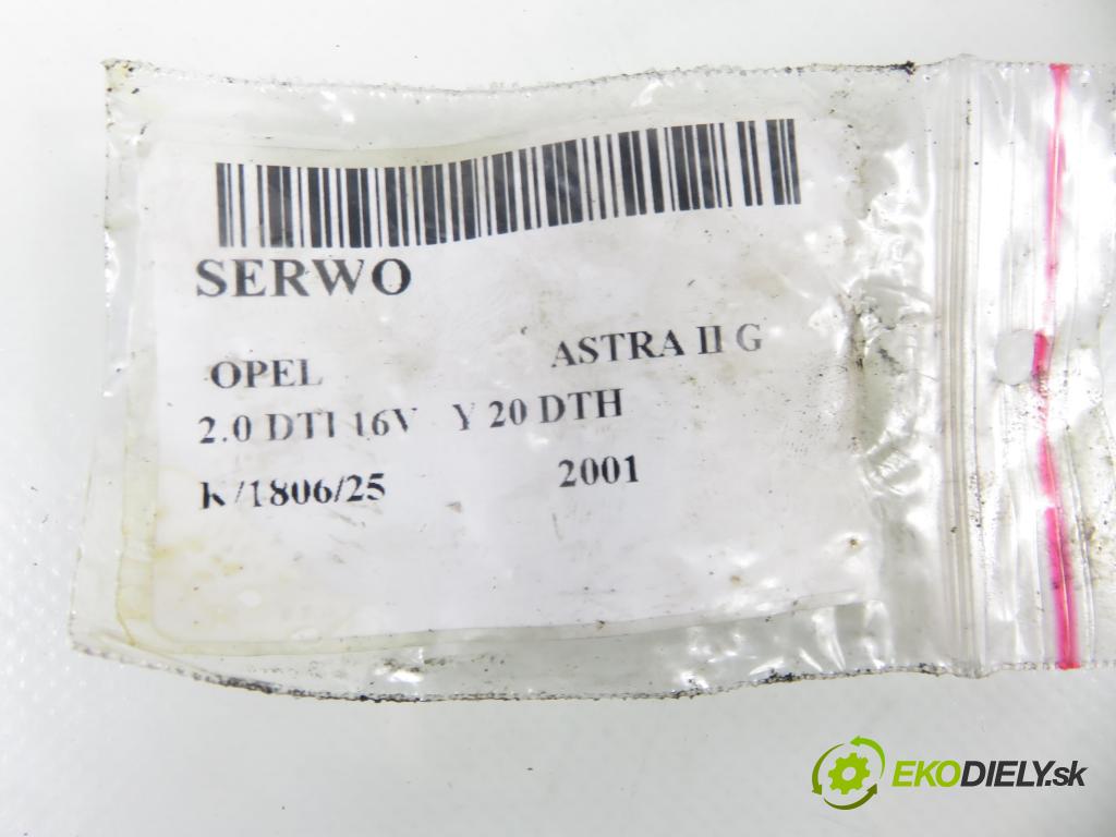 OPEL ASTRA G liftback (T98) HB 2001 74,00 2.0 DTI 16V - Y 20 DTH 1995,00 posilovač 90498034 (Servočerpadlo)