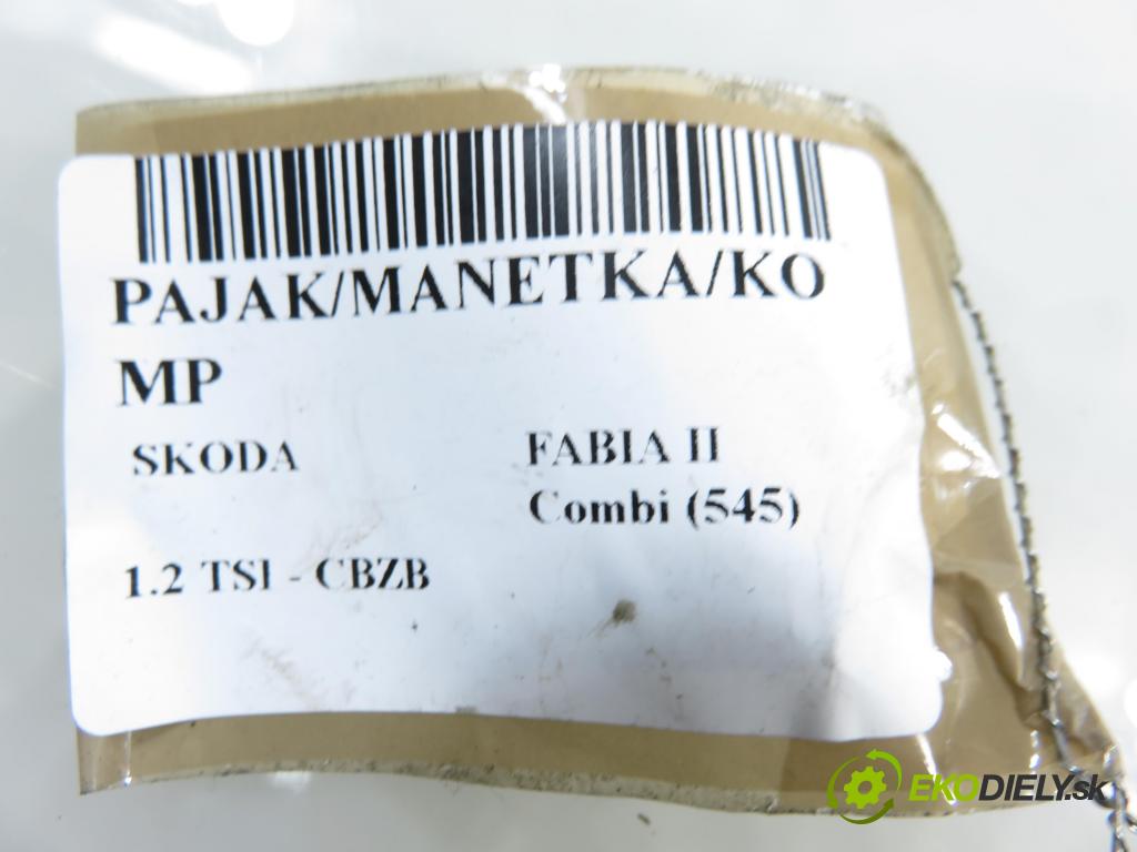 SKODA FABIA II Combi (545) KOMBI 2011 77,00 1.2 TSI - CBZB 1197,00 PAKA/ŘAZENÍ/SADA: 6Q0953503EE