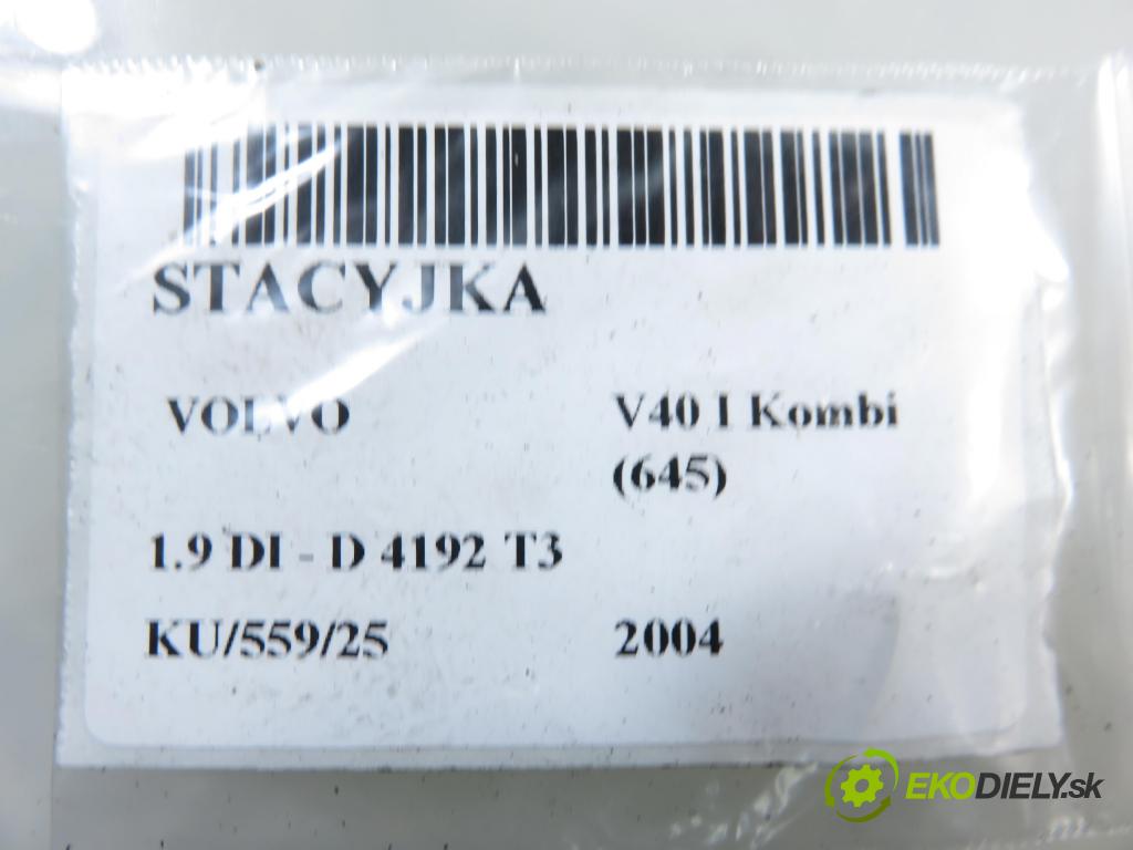 VOLVO V40 Kombi (645) KOMBI 2004 85,00 1.9 DI 116 - D 4192 T3 1870,00 spinačka  (Spínacia skrinka)