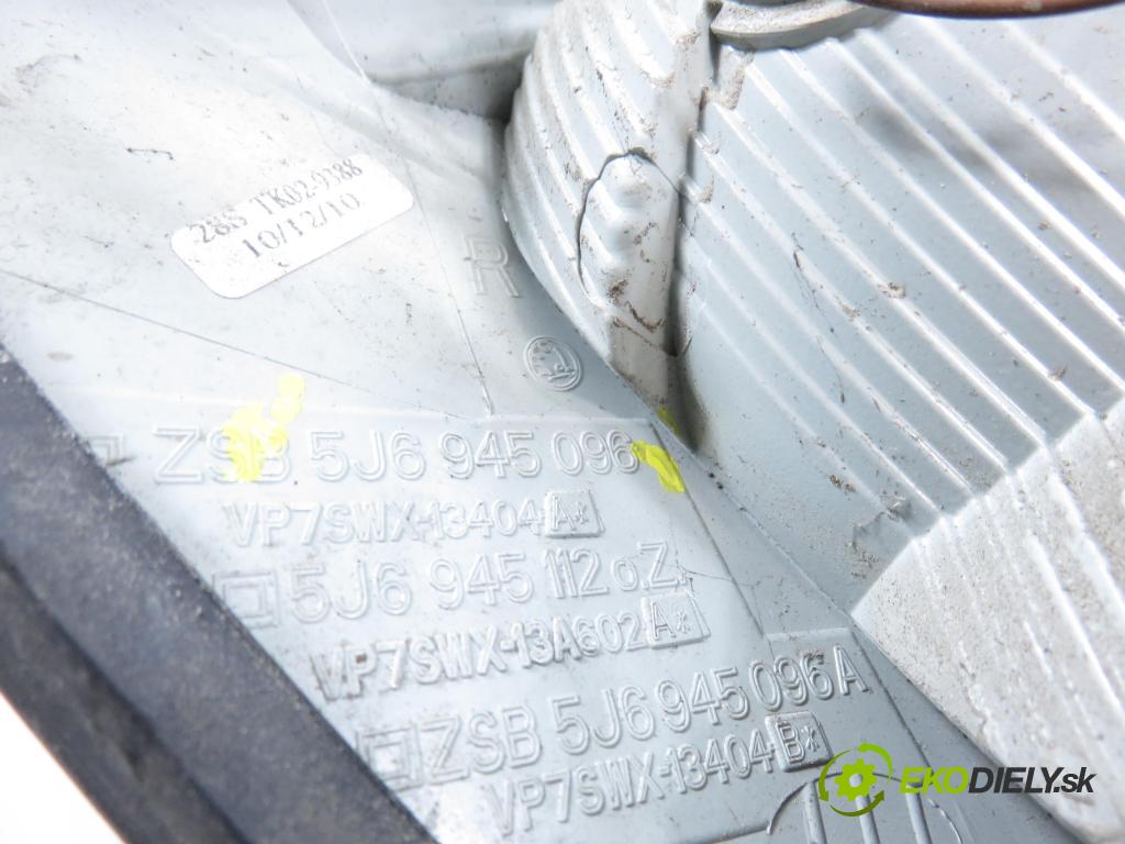 SKODA FABIA II Combi (545) KOMBI 2011 77,00 1.2 TSI - CBZB 1197,00 Svetlo pravé zadné 5J6945096