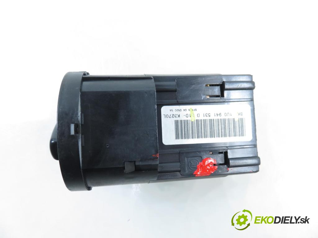 SKODA FABIA II Combi (545) KOMBI 2011 77,00 1.2 TSI - CBZB 1197,00 přepínač světla 1U0941531D