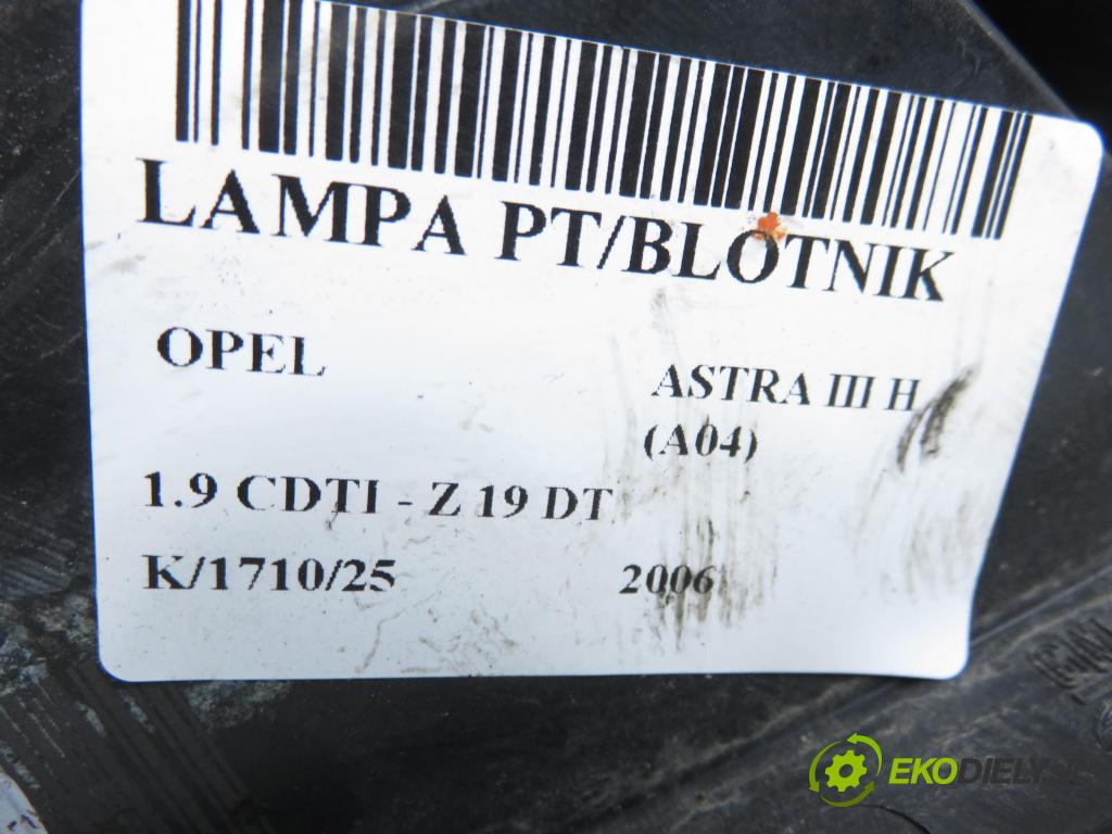 OPEL ASTRA H (A04) HB 2006 88,00 1.9 CDTI - Z 19 DT 1910,00 Svetlo pravé zadné