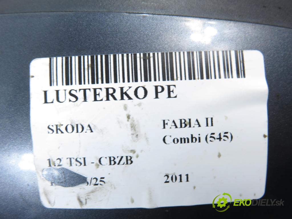 SKODA FABIA II Combi (545) KOMBI 2011 77,00 1.2 TSI - CBZB 1197,00 zpětné zrcátko 