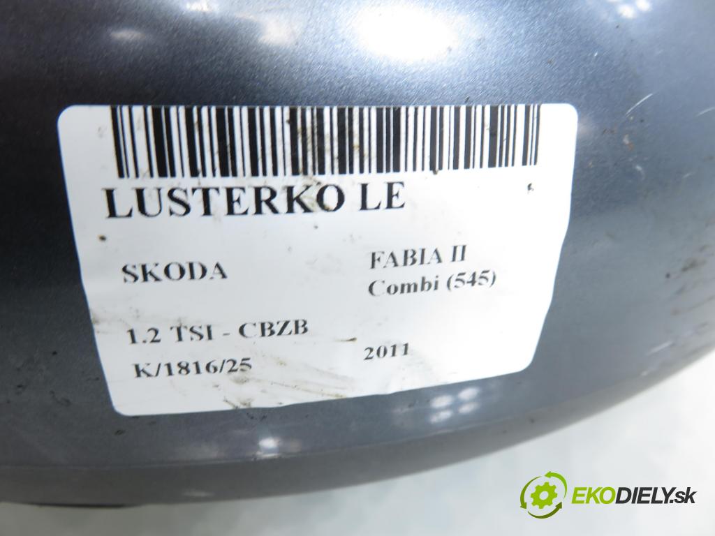SKODA FABIA II Combi (545) KOMBI 2011 77,00 1.2 TSI - CBZB 1197,00 zpětné zrcátko LE 