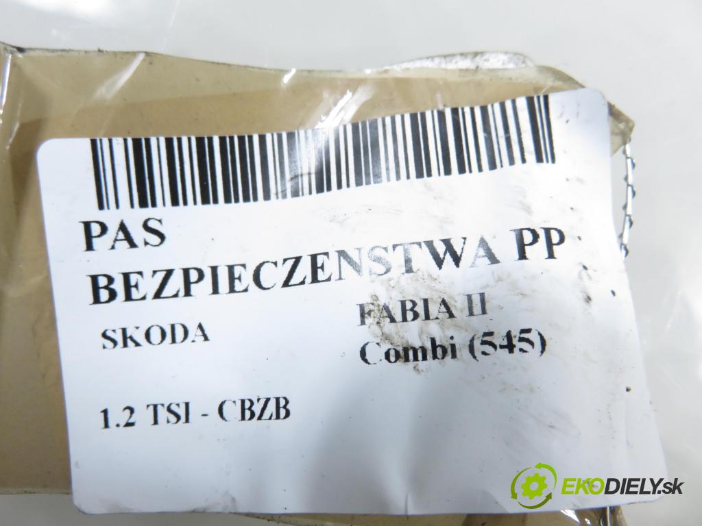 SKODA FABIA II Combi (545) KOMBI 2011 77,00 1.2 TSI - CBZB 1197,00 držák BEZPEČNOST PP 5J0857702B ; 34066168