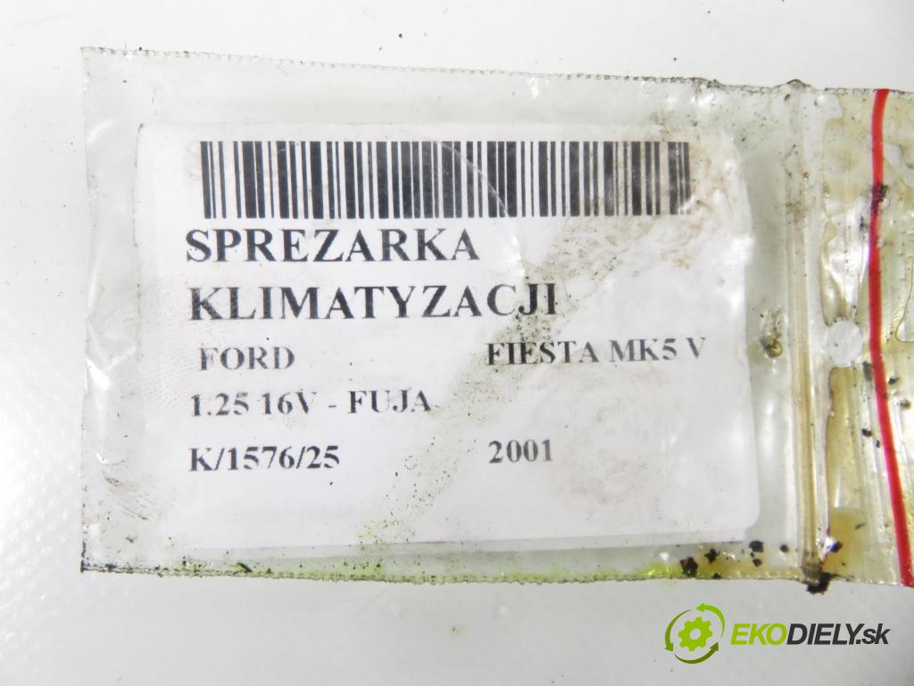 FORD FIESTA V (JH_, JD_) HB 2001 55,00 1.25 16V - FUJA 1242,00 KOMPRESOR: klimatizace YS4H19D629AC (Kompresor klimatizace)