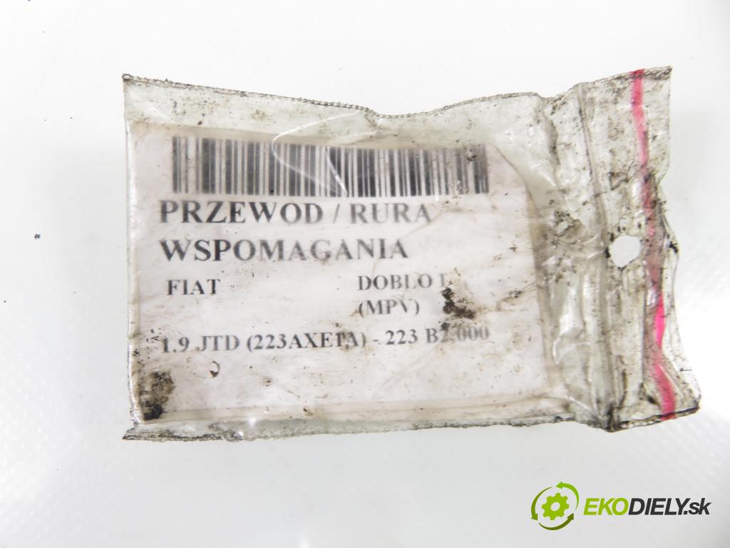 FIAT DOBLO nadwozie wielkoprzestrzenne (MPV) (119_, 223_) KOMBIVAN 2003 74,00 1.9 JTD (223AXE1A) - 223 B2.000 1910,00 rúrka / Rúra servočerpadlo 51714312