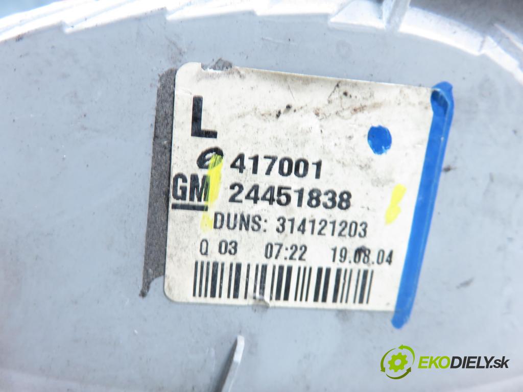 OPEL ASTRA H Kombi (A04) KOMBI 2004 125,00 2.0 Turbo - Z 20 LEL 1998,00 Svetlo ľavé zadné 24451838
