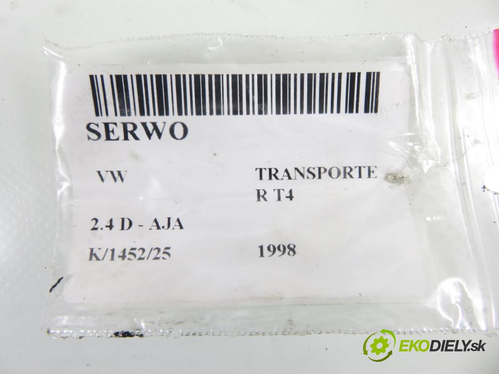 VW TRANSPORTER IV Platforma / podwozie (70E, 70L, 70M, 7DE, 7DL KABINA/PLATFORMA 1998 55,00 2.4 D - AJA 2370,00 Posilovač 7D0612105A ; 03775542014 (Servočerpadlo)