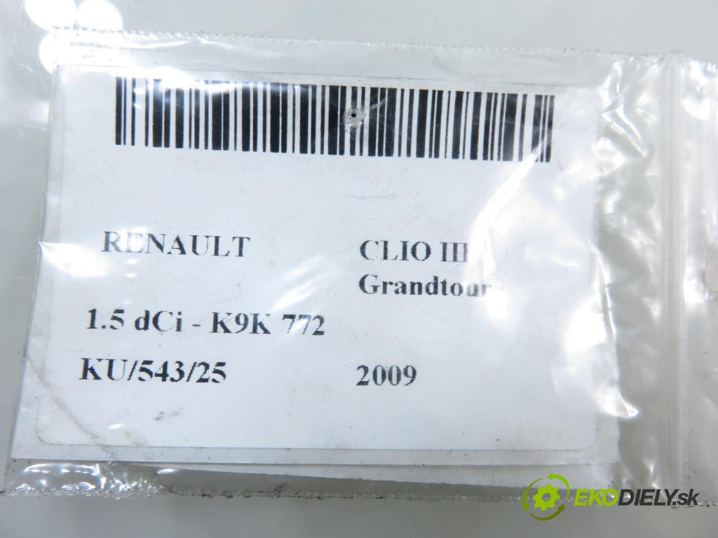 RENAULT CLIO III Grandtour (KR0/1_) KOMBI 2009 65,00 1.5 dCi - K9K 772 1461,00 lamela kotouč brzdová PŘEDNÍ: 3B1026