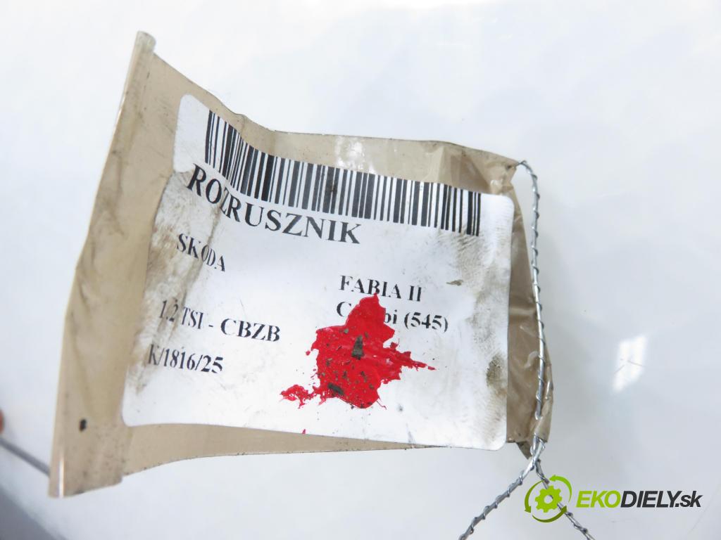 SKODA FABIA II Combi (545) KOMBI 2011 77,00 1.2 TSI - CBZB 1197,00 Štartér  (Štartér)