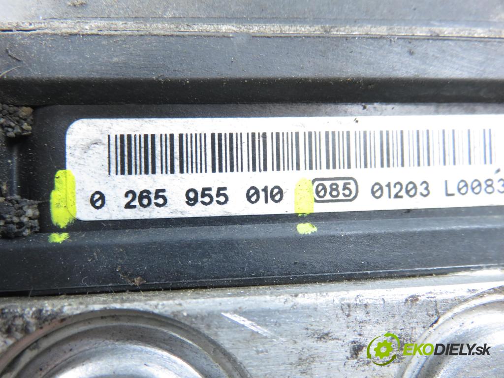 SKODA FABIA II Combi (545) KOMBI 2011 77,00 1.2 TSI - CBZB 1197,00 Pumpa ABS 0265955010 ; 6R0614517T ; 0265239006 (Pumpa ABS)