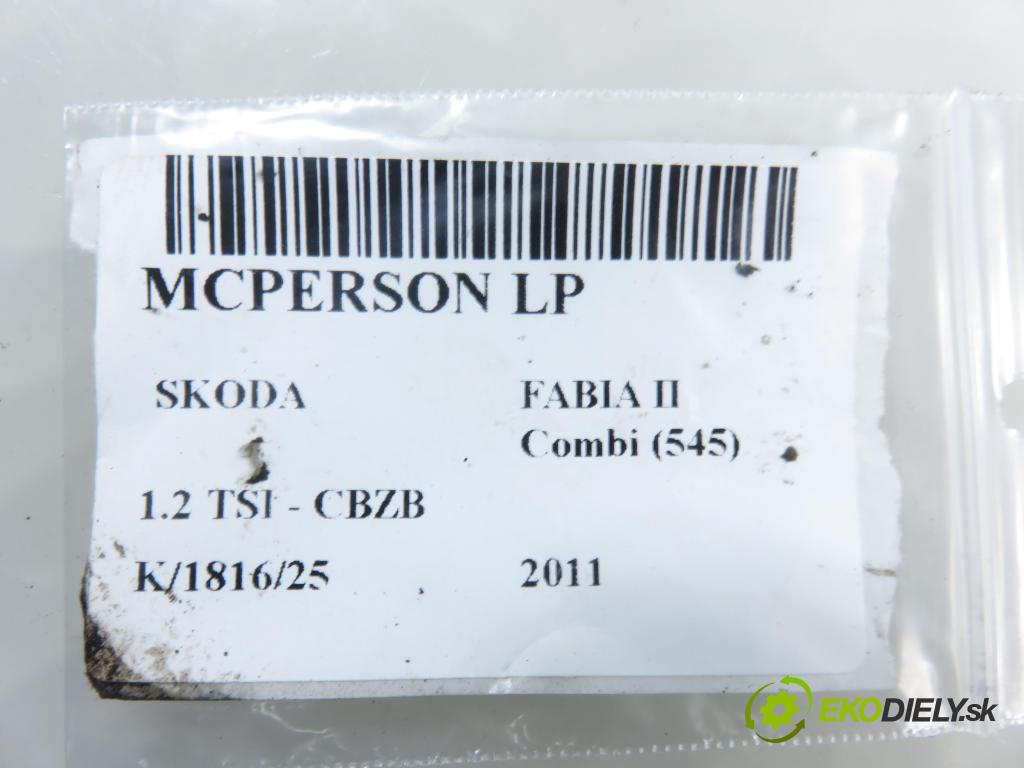SKODA FABIA II Combi (545) KOMBI 2011 77,00 1.2 TSI - CBZB 1197,00 MCPERSON LP