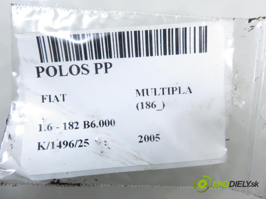 FIAT MULTIPLA (186_) MINIVAN 2005 0,00 1.6 - 182 B6.000 1596,00 Poloos PP