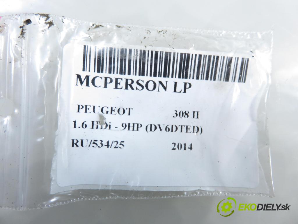 PEUGEOT 308 II HB 2014 68,00 1.6 HDi - 9HP (DV6DTED) 1560,00 MCPERSON LP