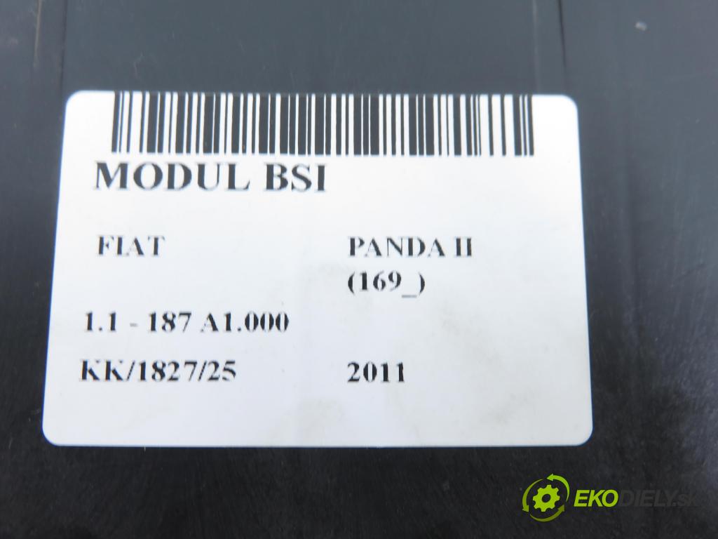 FIAT PANDA (169_) HB 2008 40,00 1.1 54 - 187 A1.000 1108,00 MODUL BSI S118578020J ; 51783782