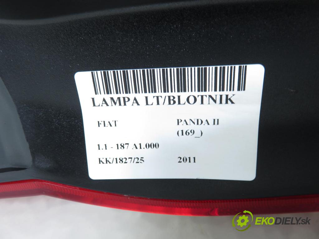 FIAT PANDA (169_) HB 2008 40,00 1.1 54 - 187 A1.000 1108,00 Svetlo ľavé zadné 280201