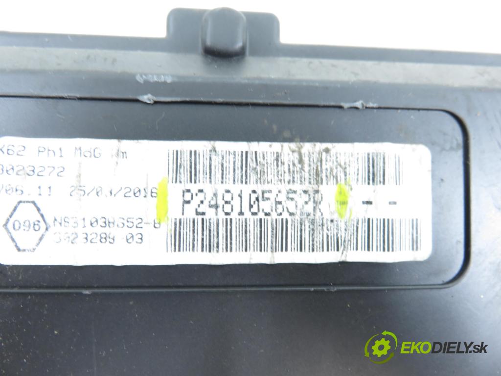 RENAULT MASTER III Platforma / podwozie (EV, HV, UV) KABINA/PLATFORMA 2016 120,00 2.3 dCi 165 FWD - M9T 702 2298,00 Prístrojovka elektrický P248105652R