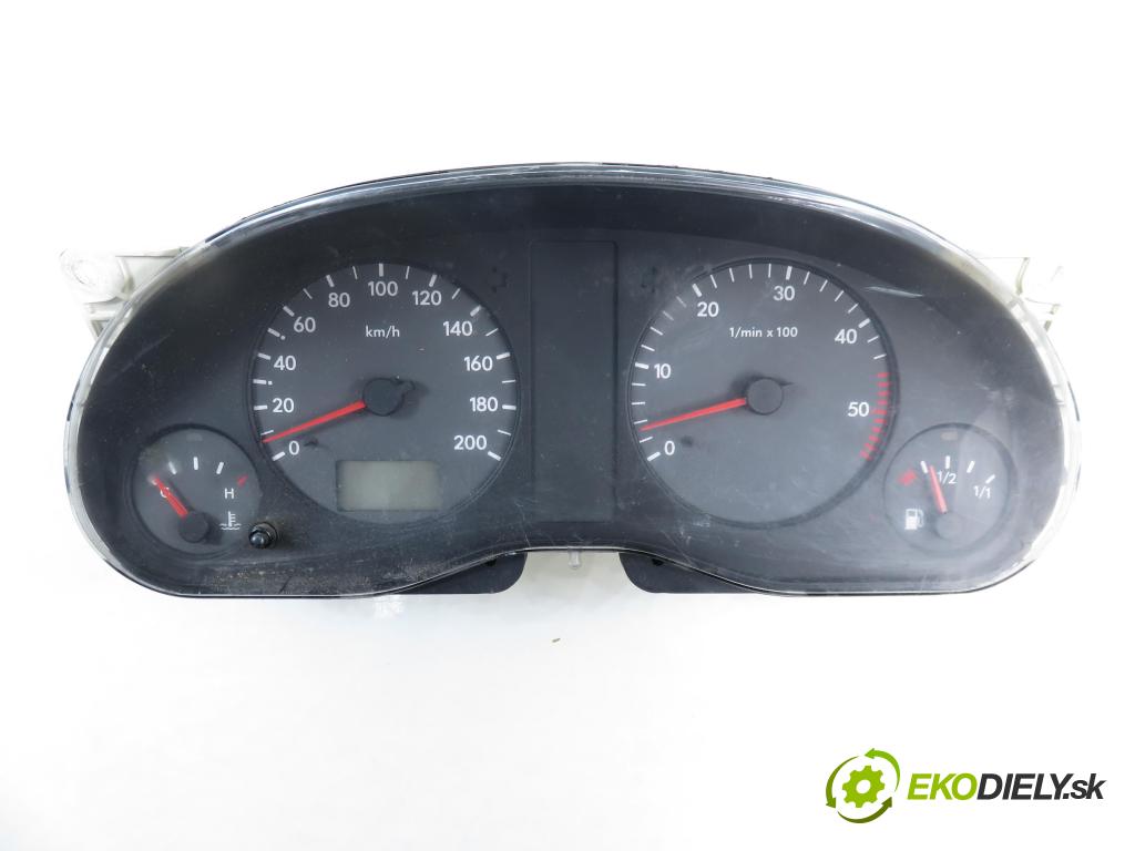 SEAT ALHAMBRA (7V8, 7V9) MINIVAN 1997 66,00 1.9 TDI 90 - AHU 1896,00 prístrojovka elektrický 7M0919862P ; 96VW10849GD