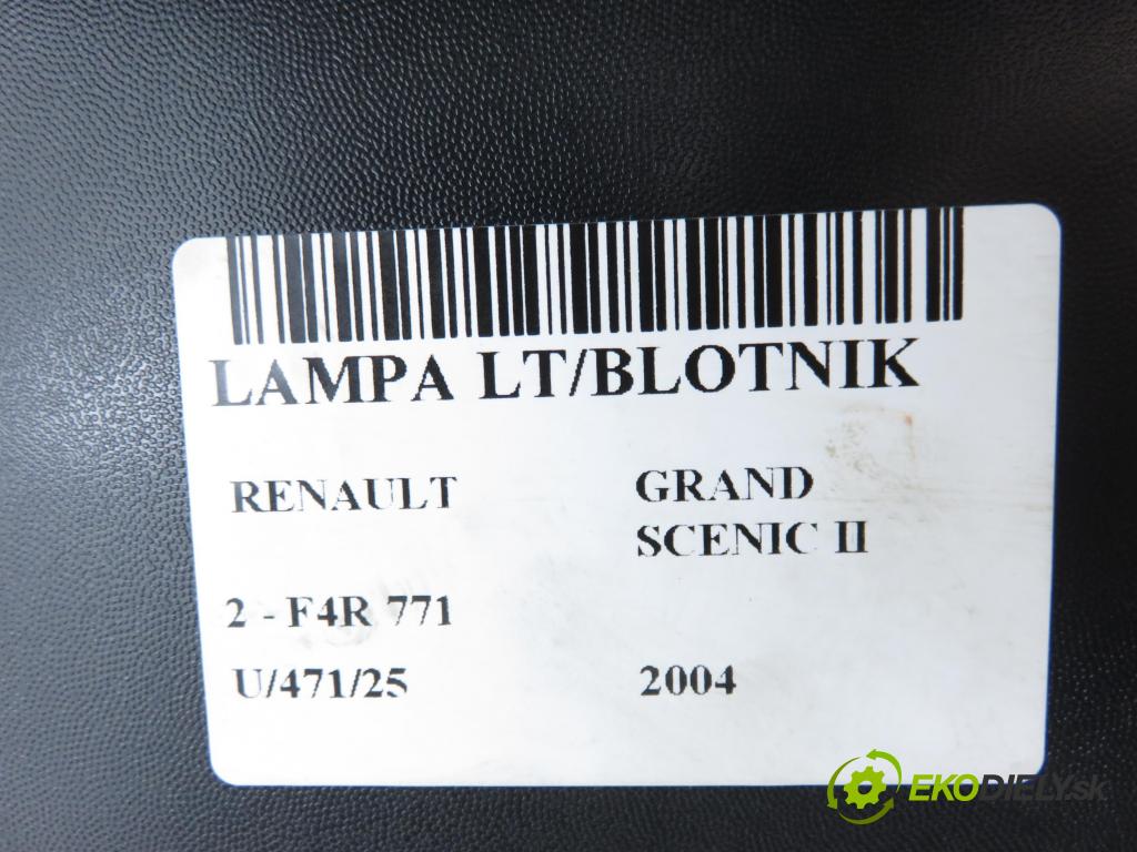 RENAULT GRAND SCENIC II (JM0/1_) MINIVAN 2004 99,00 2.0 135 - F4R 771 1998,00 světlo levé zadní