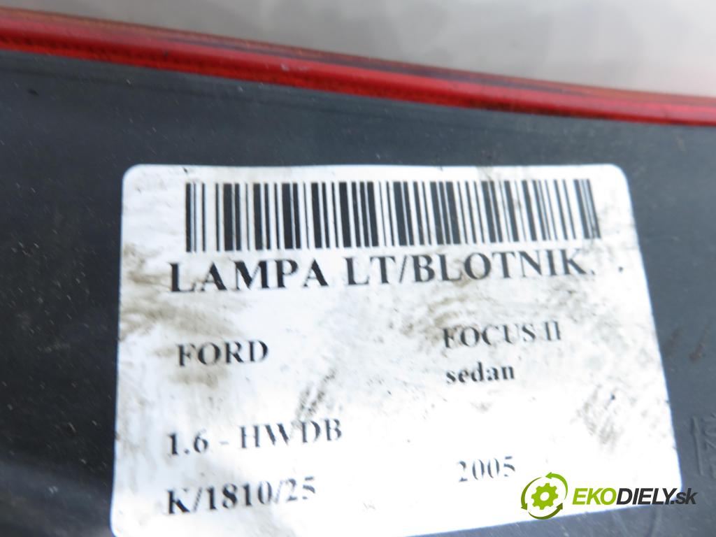 FORD FOCUS II sedan (DB_, FCH, DH) SEDAN 2005 74,00 1.6 - HWDB 1596,00 Svetlo ľavé zadné 5M5113405B