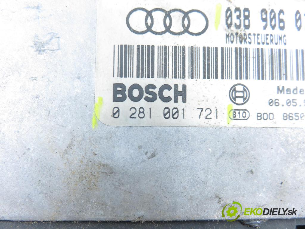 AUDI A4 (8D2, B5) SEDAN 2000 81,00 1.9 TDI 110 - AFN 1896,00 Riadiaca jednotka Motor 038906018S ; 0281001721