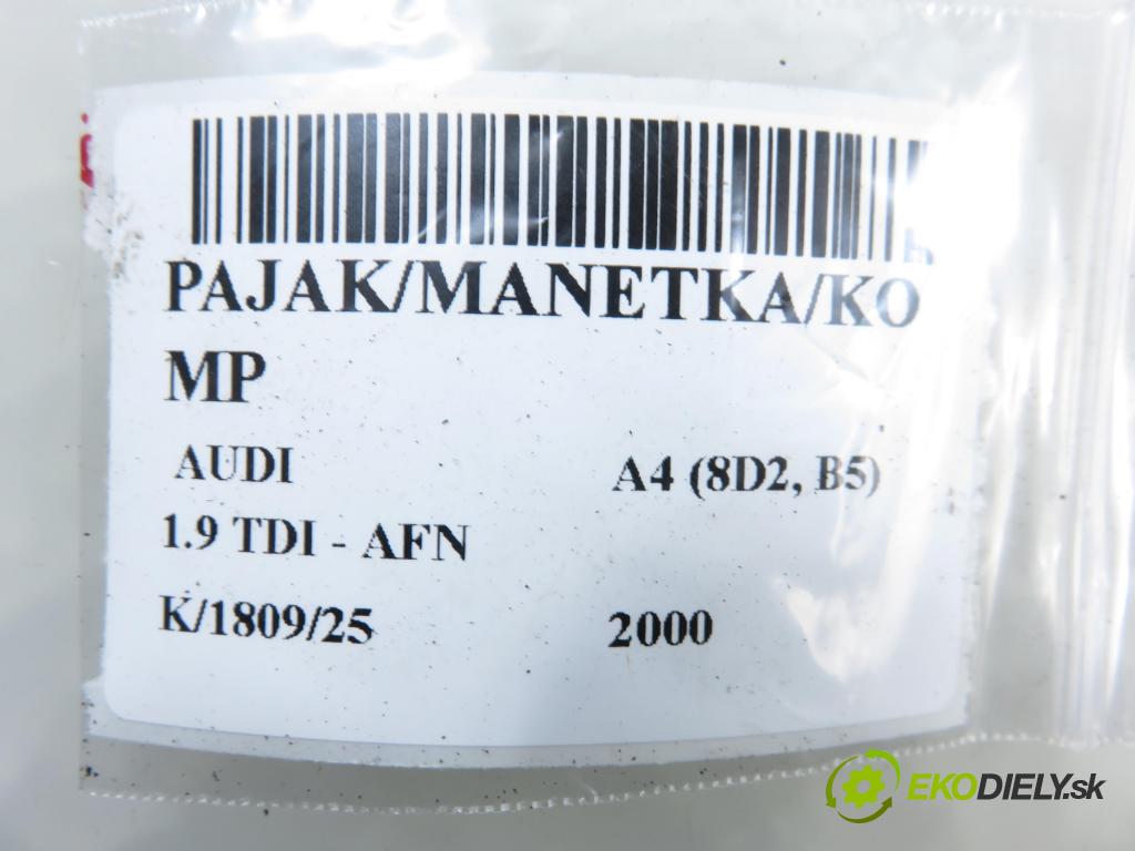 AUDI A4 (8D2, B5) SEDAN 2000 81,00 1.9 TDI 110 - AFN 1896,00 páčka/prepínač 4D0953513D