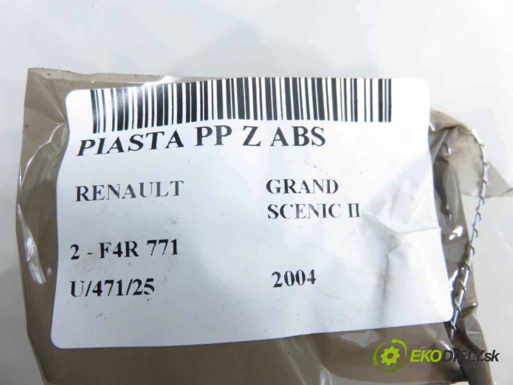 RENAULT GRAND SCENIC II (JM0/1_) MINIVAN 2004 99,00 2.0 135 - F4R 771 1998,00 náboj PP ABS