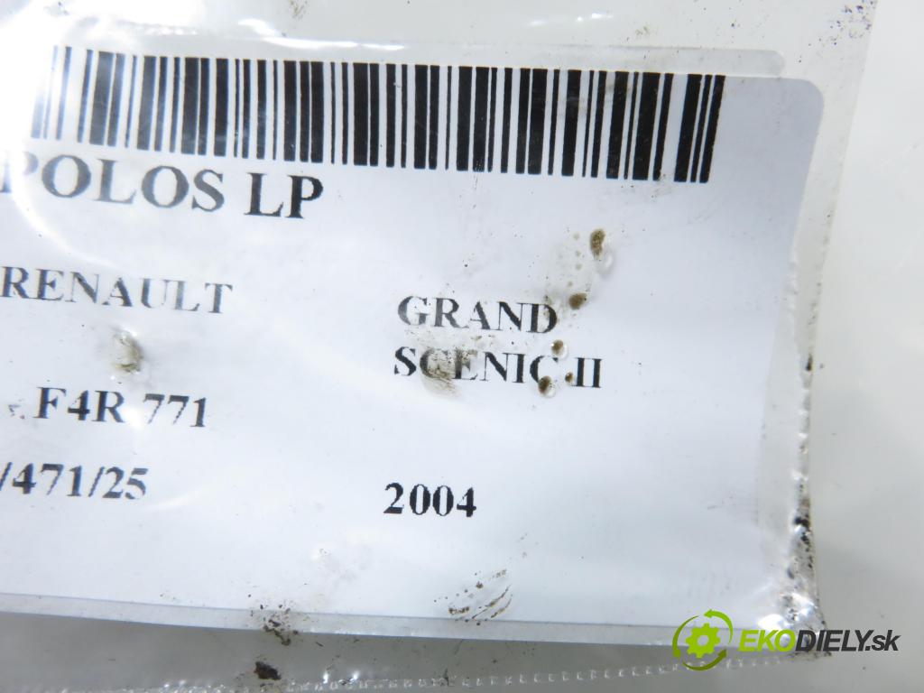 RENAULT GRAND SCENIC II (JM0/1_) MINIVAN 2004 99,00 2.0 135 - F4R 771 1998,00 Poloos LP 8200216626