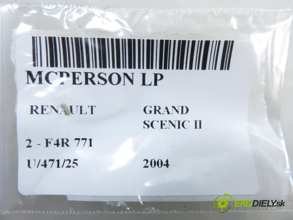 RENAULT GRAND SCENIC II (JM0/1_) MINIVAN 2004 99,00 2.0 135 - F4R 771 1998,00 MCPERSON LP