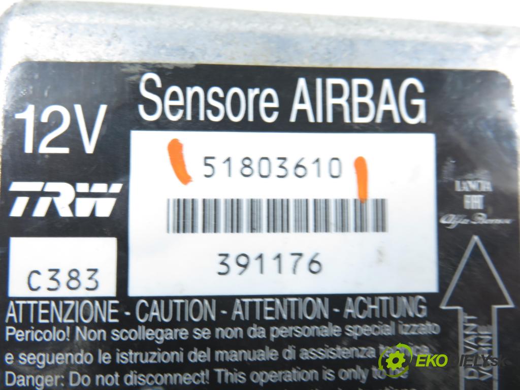 FIAT PANDA (169_) HB 2008 40,00 1.1 54 - 187 A1.000 1108,00 MODUL air BAG 51803610