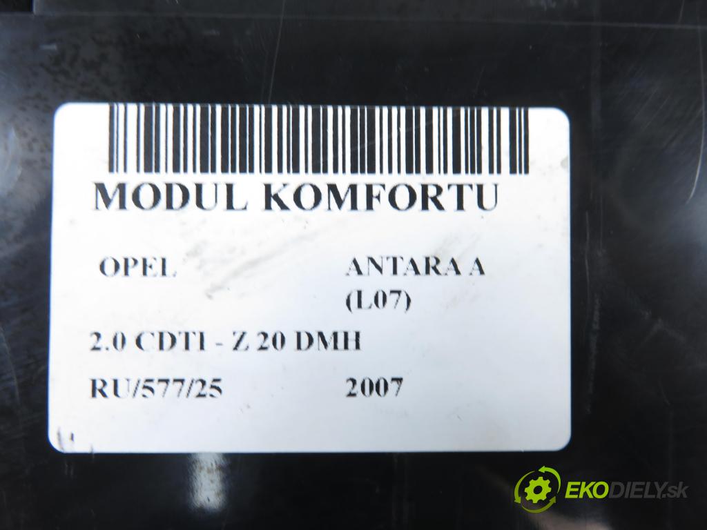 OPEL ANTARA A (L07) SUV 2007 110,00 2.0 CDTI 150 - Z 20 DMH 1991,00 MODUL komfortu 25826125 ; TN2324000220