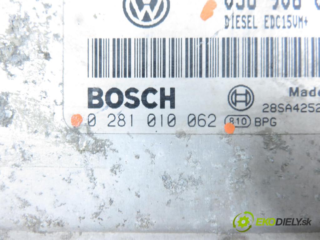 SEAT TOLEDO II (1M2) SEDAN 2000 81,00 1.9 TDI - ASV 1896,00 Riadiaca jednotka Motor 038906012AT ; 0281010062