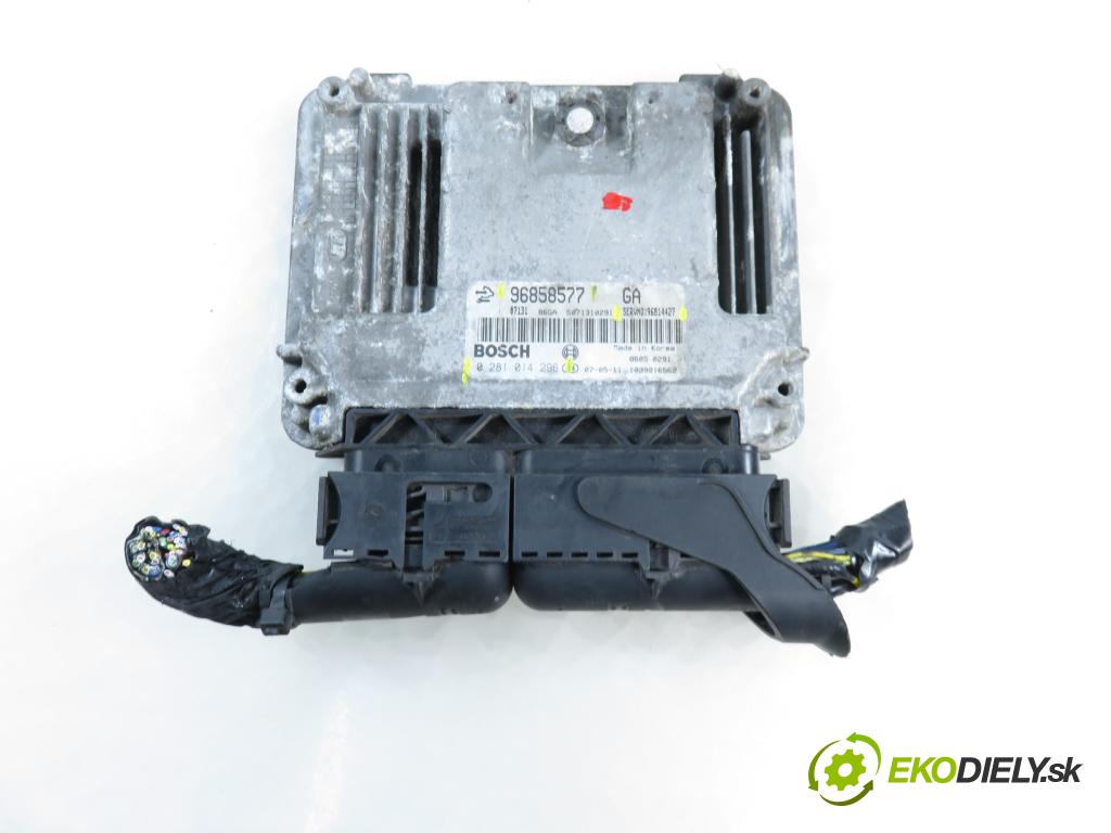 OPEL ANTARA A (L07) SUV 2007 110,00 2.0 CDTI 150 - Z 20 DMH 1991,00 Riadiaca jednotka Motor 96858577 ; 0281014296 ; 96814427