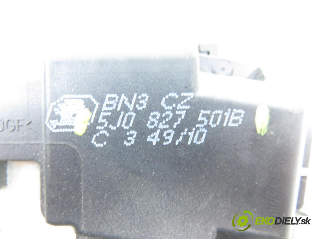 SKODA FABIA II Combi (545) KOMBI 2011 77,00 1.2 TSI - CBZB 1197,00 zámok dveří kufr EL. 5J0827501B