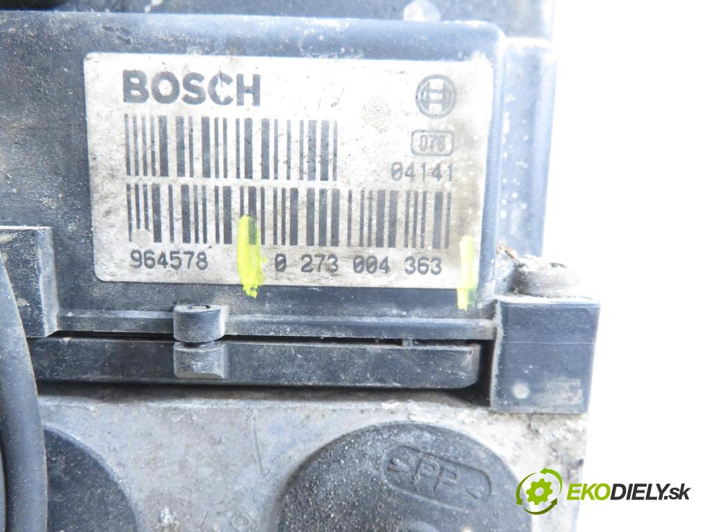 OPEL ASTRA G liftback (T98) HB 1999 85,00 1.8 16V - X 18 XE1 1796,00 Pumpa ABS 0273004363 ; 0265220534 ; 90581418 (Pumpa ABS)