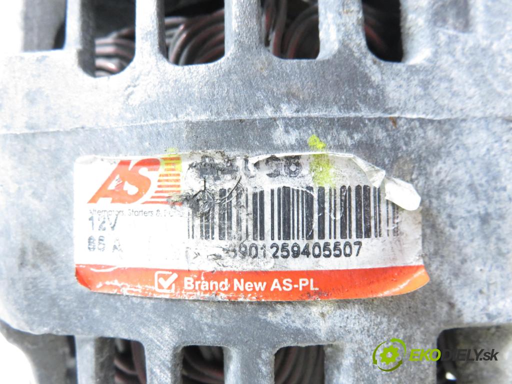 FIAT PANDA (169_) HB 2008 40,00 1.1 54 - 187 A1.000 1108,00 Alternátor  (Alternátor)