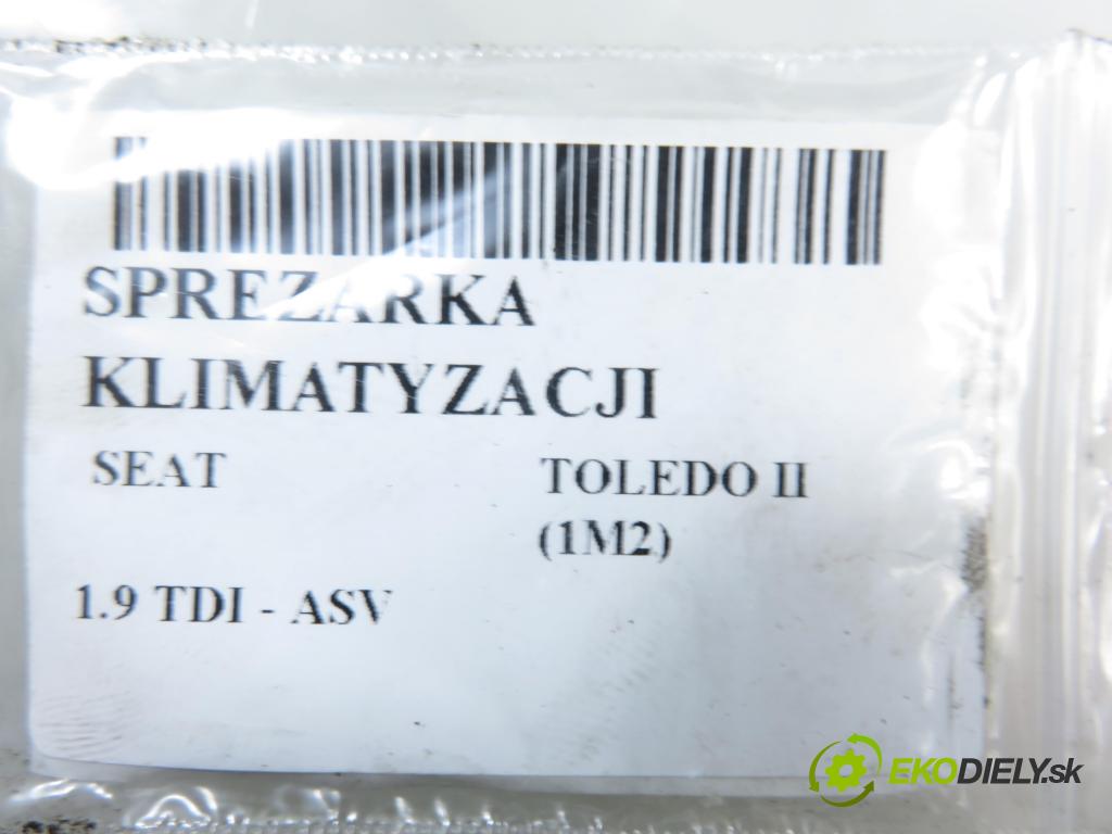 SEAT TOLEDO II (1M2) SEDAN 2000 81,00 1.9 TDI - ASV 1896,00 KOMPRESOR: klimatizace 1J0820803F (Kompresor klimatizace)