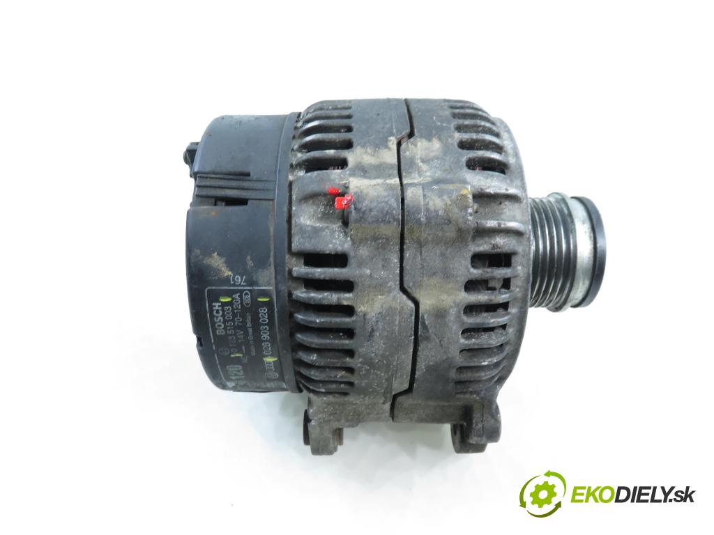 AUDI A4 (8D2, B5) SEDAN 2000 81,00 1.9 TDI 110 - AFN 1896,00 Alternátor 028903028 ; 0123515003 (Alternátor)