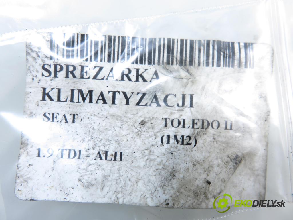 SEAT TOLEDO II (1M2) SEDAN 1999 66,00 1.9 TDI 90 - ALH 1896,00 KOMPRESOR: klimatizace 1J0820803 (Kompresor klimatizace)