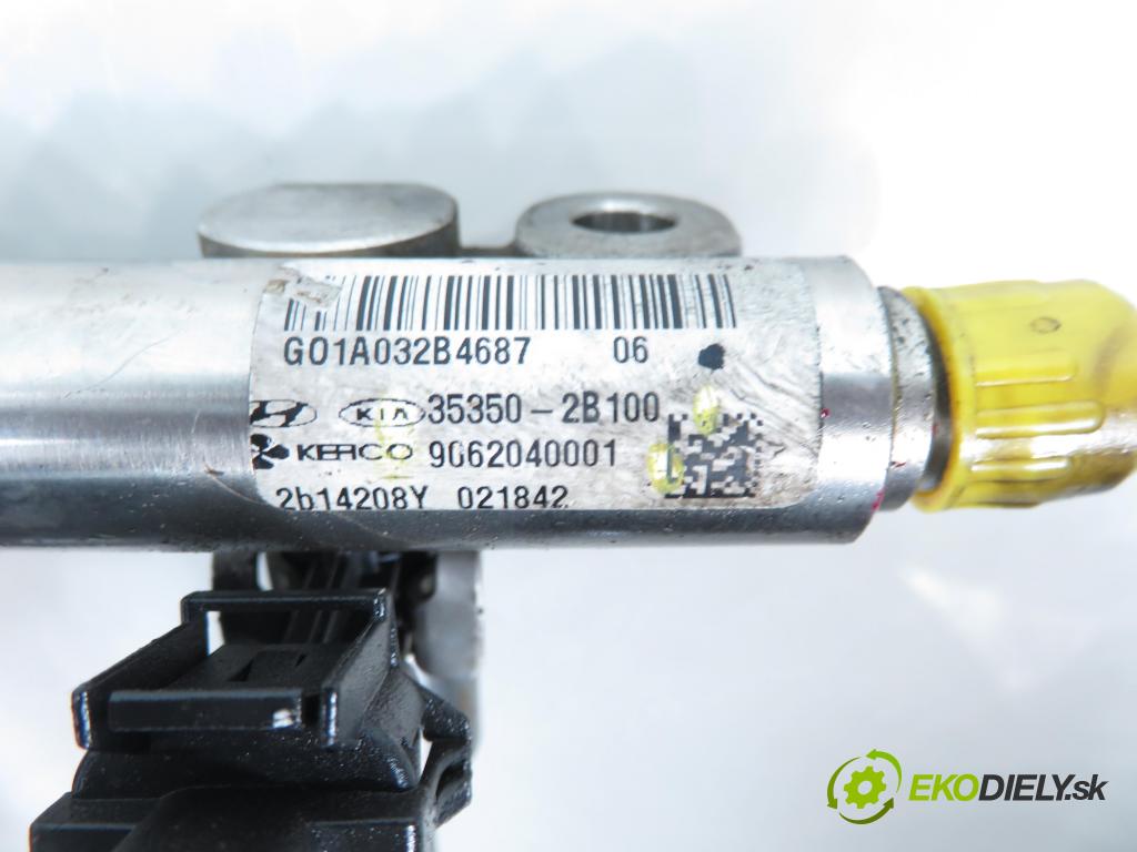 HYUNDAI ix35 (LM, EL, ELH) SUV 2011 99,00 1.6 - G4FD 1591,00 Lišta vstrekovacia 353502B100 ; 9062040001 (Vstrekovacia lišta)