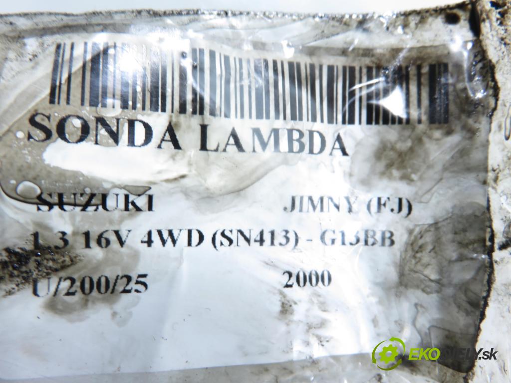 SUZUKI JIMNY (FJ) SUV 2000 59,00 1.3 16V 4WD (SN413) - G13BB 1298,00 sonda lambda 1821350G00 ; 0655009460 (Lambda sonda)