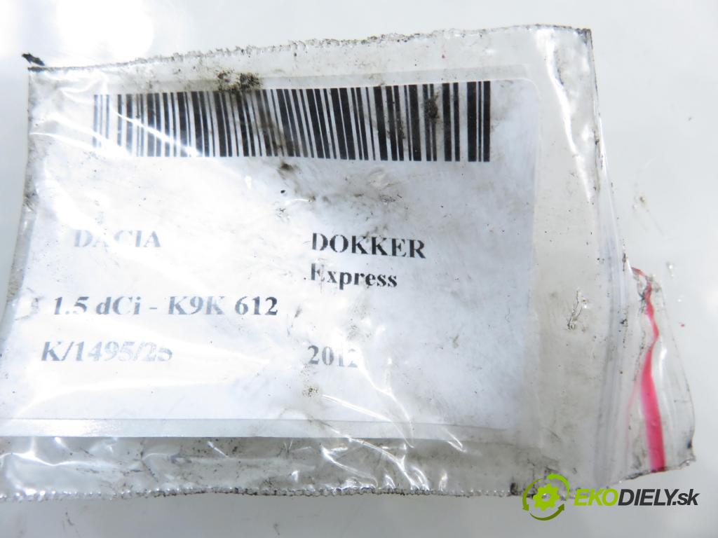 DACIA DOKKER Express FURGON 2012 0,00 1.5 dCi - K9K 612 1461,00 vstrekovač 0445110485 ; 8201108033 (Vstrekovač paliva)