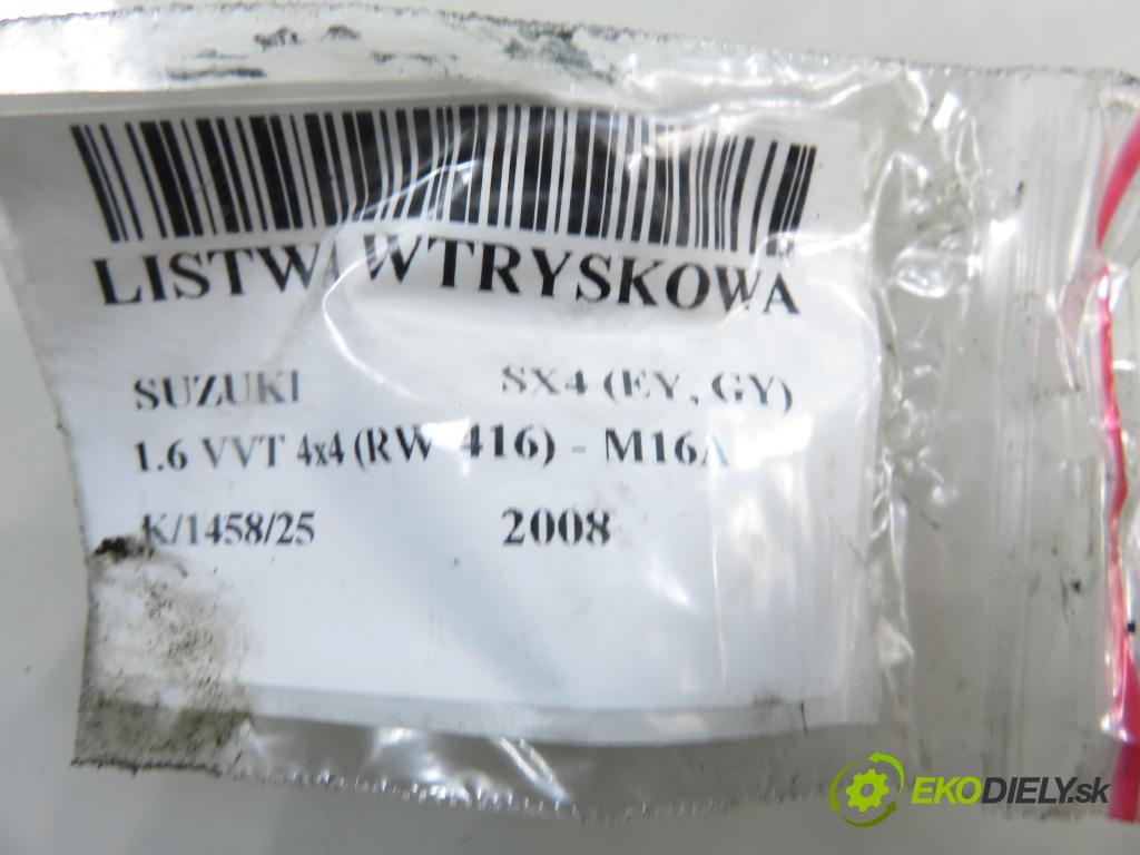 SUZUKI SX4 (EY, GY) CROSSOVER 2008 79,00 1.6 VVT 4x4 (RW 416) 107 - M16A 1586,00 Lišta vstrekovacia 2975000540 (Vstrekovacia lišta)