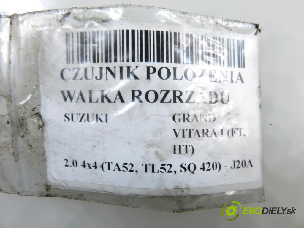 SUZUKI GRAND VITARA I (FT, HT) TERENOWY 2000 94,00 2.0 4x4 128 - J20A 1995,00 snímač polohy vačky VAČKOVÁ HŘÍDEL: 3310065D00 ; T1T40571