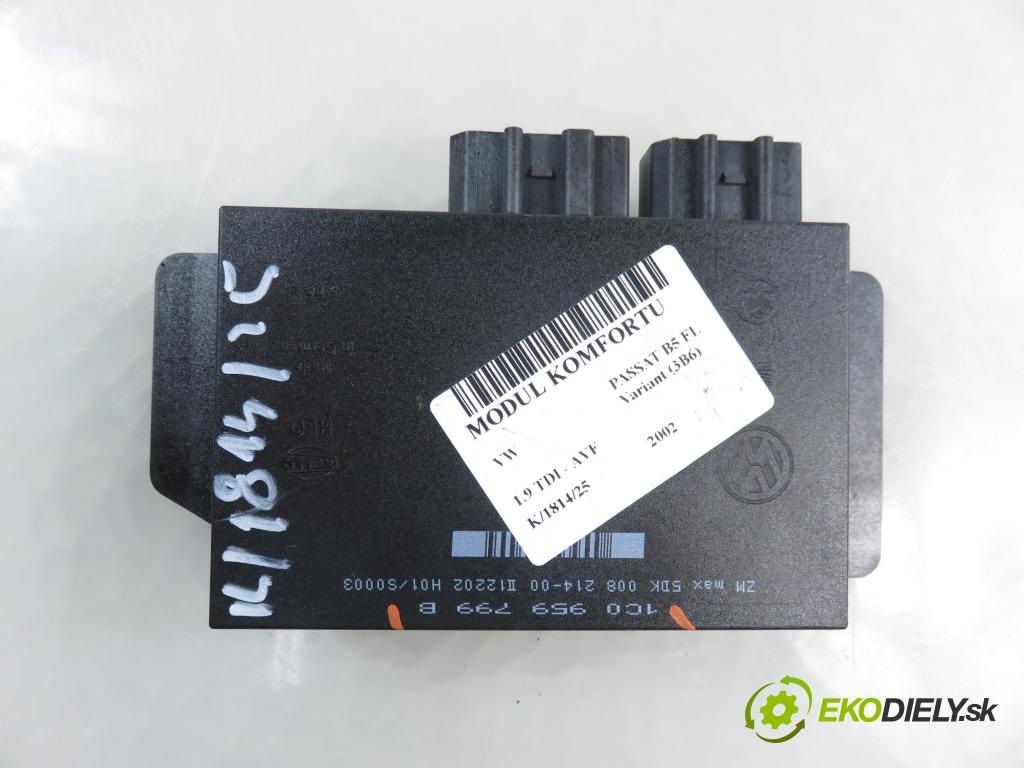 VW PASSAT B5.5 Variant (3B6) KOMBI 2002 96,00 1.9 TDI PD 130 - AVF 1896,00 MODUL komfortu 1C0959799B