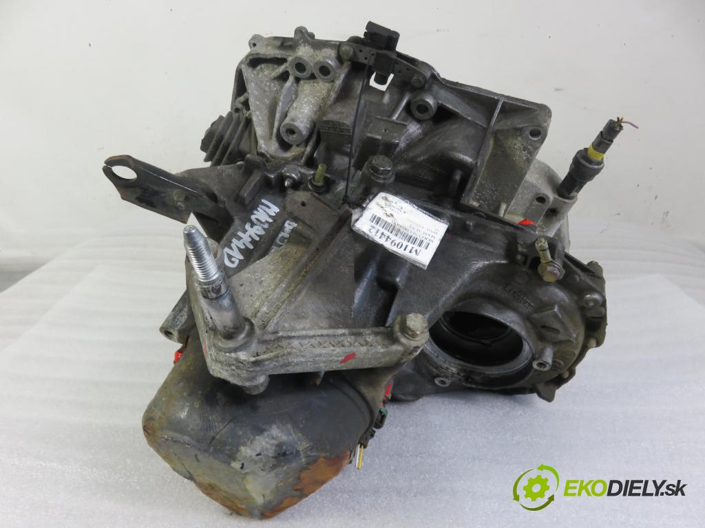 RENAULT KANGOO (KC0/1_) KOMBIVAN 2007 55,00 1.2 16V (KC05, KC06, KC03, KC0T, KC0W, KC1D) - D4F 1149,00 Prevodovka MANUALNA JB1985