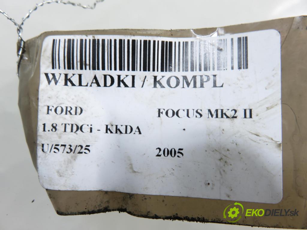 FORD FOCUS II (DA_, HCP) HB 2005 85,00 1.8 TDCi 115 - KKDA 1753,00 zámky / KOMPL